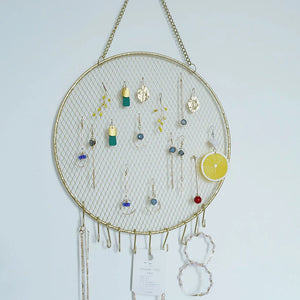 Earrings Holder Wall Mounted Jewelry Organizer Display Stand
