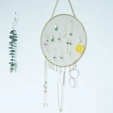 Earrings Holder Wall Mounted Jewelry Organizer Display Stand