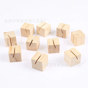 Wooden Base Jewelry Display Stand for Earrings Rings Necklaces
