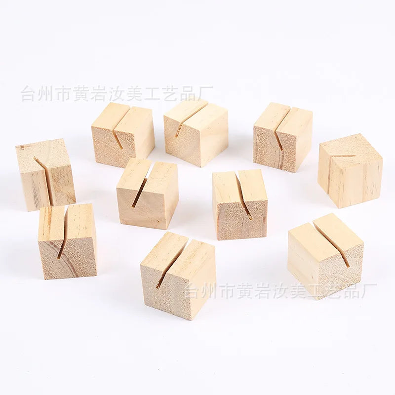 Wooden Base Jewelry Display Stand for Earrings Rings Necklaces