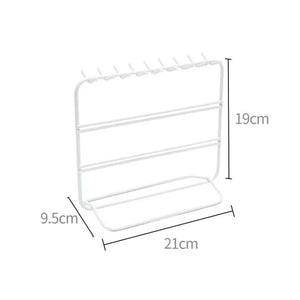Earrings Necklace Storage Shelf Jewelry Display Holder Organizer