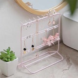 Earrings Necklace Storage Shelf Jewelry Display Holder Organizer