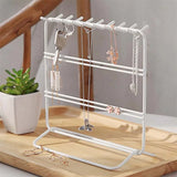Earrings Necklace Storage Shelf Jewelry Display Holder Organizer