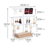 3-Tier Earring Holder Rack Display Tree