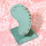 Earrings Organizer Flannel Ear Shaped for Ear Studs