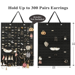 Earrings Organizer Wall Hanging Holder Jewelry Display Storage