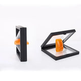 Transparent Jewelry Box Earrings Necklace Dust-proof Storage Box