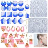 Earrings Pendant Resin Silicone Molds DIY Charms Jewelry Craft