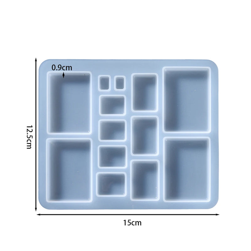 Earrings Pendant Resin Silicone Molds DIY Charms Jewelry Craft