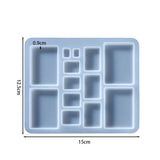 Earrings Pendant Resin Silicone Molds DIY Charms Jewelry Craft
