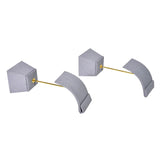 Metal Microfiber Earrings Jewelry Display Props Women's Storage Counter Decor