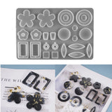Flower Pendant Silicone Mold for DIY Craft Jewelry Making