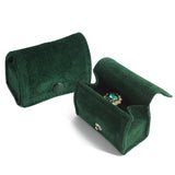 Portable Earring Storage Bag Flannel Couple Ring Organizer Box Bead Cloth Bag