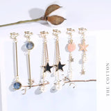 Korea Style Clip on Earrings Big Geometric Set for Women