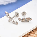 Titanium Nose Septum Piercing Jewelry Set