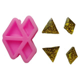 Earrings Silicone Resin Tray Mold for DIY Craft