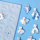 Silicone Resin Mold for DIY Jewelry Making Women Holidays Earrings
