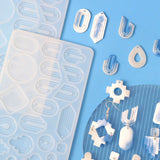 Silicone Resin Mold for DIY Jewelry Making Women Holidays Earrings