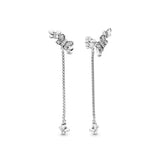 Silver 925 Earrings Set for Women Real Money Brincos Feminino Sterling Gift