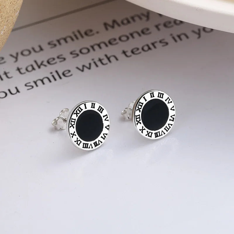 Vintage Style Sterling Silver Earrings, Hypoallergenic, Small Size