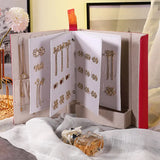 Earrings Storage Book, Jewelry Holder Organizer, Compact & Stylish