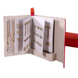 Earrings Storage Book, Jewelry Holder Organizer, Compact & Stylish