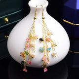 Bohemian Freshwater Pearl Earrings for Teens