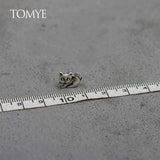 Luxery Sterling Silver Cat Earrings
