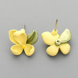 Light Girly Style Earrings 925 Silver Comics Heal Daily Wear