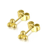 S925 Silver Round Dot Cartilage Piercing Stud Earrings