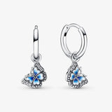 S925 Sterling Silver Classic Logo Spring Style Earrings for Girls