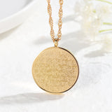 YATUL KURSI Pendant Necklace Islam Muslim Arabic Jewelry