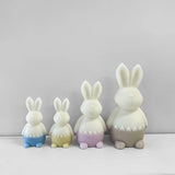 Easter Bunny Candle Silicone Mold for Candle Making