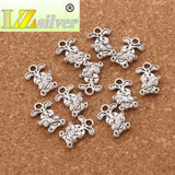 Easter Bunny Carrot Rabbit Charm Beads Zinc Alloy Pendants Jewelry
