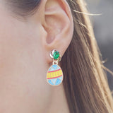 Easter Charms Egg Pendant Enamel Jewelry Rabbit Bulk Charm Rosaries