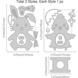 Easter Chick & Bunny Cutting Dies for DIY Crafting