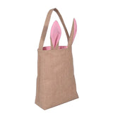 Easter Gift Bag Rabbit Ears Cloth Basket for Kids Celebration