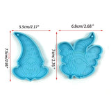 Easter Gnome Keychain Resin Mold DIY Crafts Pendant Silicone Mould