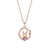 Easter Rabbit Pendant for Jewelry Making