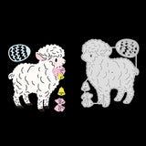 Easter Lamb Metal Cutting Dies for DIY Scrapbooking