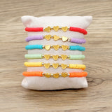 Easter Love Heart Beads Bracelet Women Jewelry