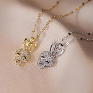 Easter Rabbit Pendant Charms Jewelry - Rabbit Pendant