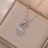 Easter Rabbit Pendant Charms Jewelry - Rabbit Pendant