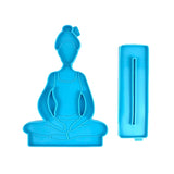 Easter Rabbit Bunny Desktop Ornament Resin Mold Table Sign Mould