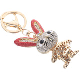Easter Rabbit Keychain Pendant Hanging Rabbit Craft Key Chain