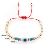 Evil Eye Beaded Bracelet for Women