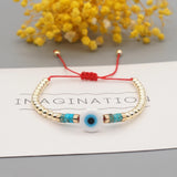 Evil Eye Beaded Bracelet for Women