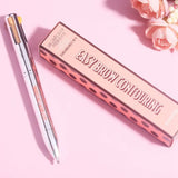 Waterproof Eyebrow Pen 4-In-1 Pencil Long Lasting Makeup Cosmetic Tool