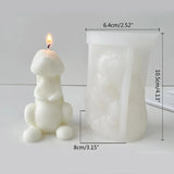 Long Ear Rabbit Silicone Mold Candle Making