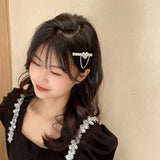 Retro Love Shape Hairpin Dress Accessories